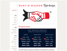 Tablet Screenshot of martinmajoor.com